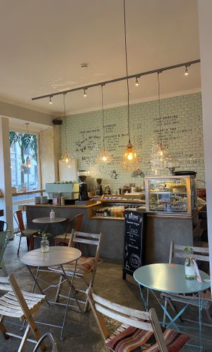   at Lina's Coffee in Dusseldorf