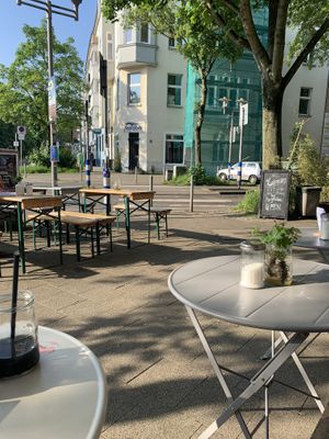   at Lina's Coffee in Dusseldorf