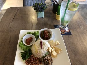 Vegan Nasi Lamak at Melior 舒食馆 in Langkawi