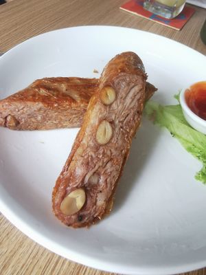 Veg rolls at Melior 舒食馆 in Langkawi