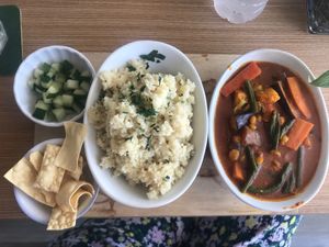 Indian curry at Melior 舒食馆 in Langkawi