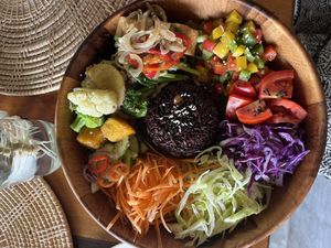 Buddha bowl  at Kawin's Kitchen in Koh Samui