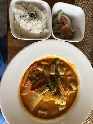 Paneng curry  at Kawin's Kitchen in Koh Samui
