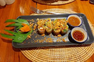 Vegetable Rolls at Kawin's Kitchen in Koh Samui