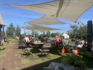 Schöne Gartenathmosphäre  at Mühle in Ahrenshoop