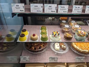 Everything marked V is vegan at Aurora Sweets in Korcula