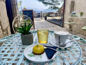 Location ☀️  at Aurora Sweets in Korcula