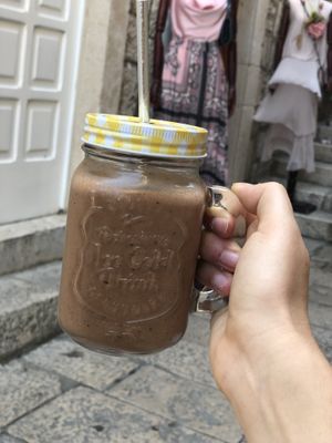 Vegan smoothie  at Aurora Sweets in Korcula