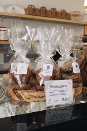 Hazelnut Cookies 🌱 at Aurora Sweets in Korcula