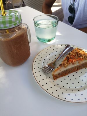 Vegan carrots 🍰 at Aurora Sweets in Korcula