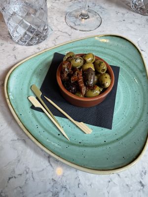 olives!  at Black Ivy in Edinburgh