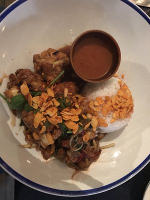 Amazing cauliflower curry at Made in Belfast in Belfast