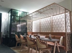 Seating at Shirvan Cafe Metisse in Paris