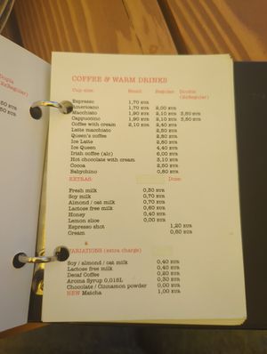 They have 3 choices for vegan milk (more expensive then the cow milk, but at least they have the options) at King's Caffe in Rijeka