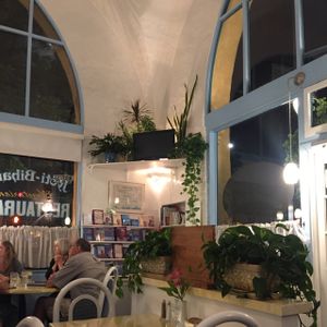 cozy corner at Jyoti-Bihanga in San Diego