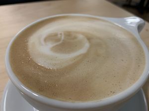 Mocha  at The Bagel Mill in Petaluma