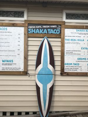 Menu 2 at Shaka Taco in Surf City