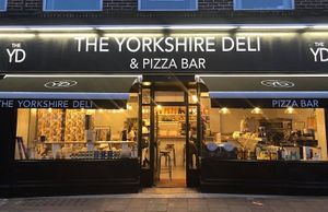 Store front  at The Yorkshire Deli in Wakefield