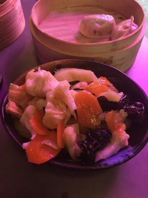 Vegan salad  at Bo's Dumplings in Auckland