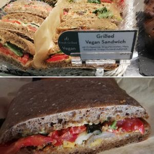 Grilled vegan Sandwich at Dean & David - Altona in Hamburg