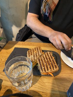 Vegan sandwich 🥪  at Mad About Juice - Dammtorstr in Hamburg