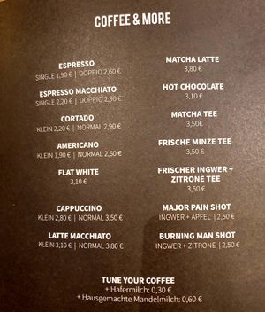 Menu at Mad About Juice - Dammtorstr in Hamburg