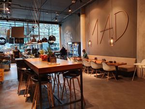 Interior at Mad About Juice - Dammtorstr in Hamburg