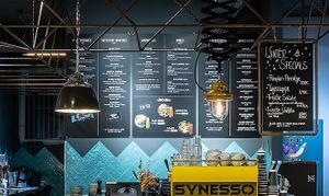 main bar  at Mad About Juice in Hamburg