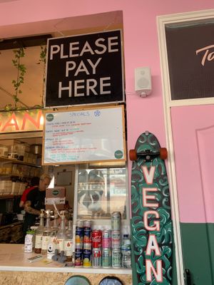 Menu at Monstera Canteen in Luton