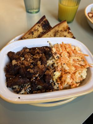  Mac To The Future with both sides  at Monstera Canteen in Luton