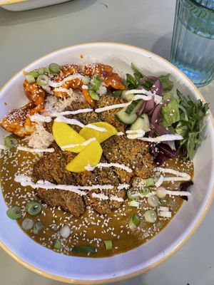 Katsu curry   at Monstera Canteen in Luton