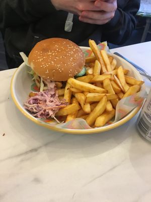 Hoisin tofu burger - special  at Monstera Canteen in Luton