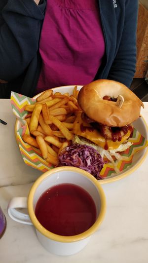 100% plant based at Monstera Canteen in Luton