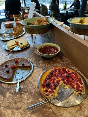 Dessert buffet   at Sandro in Helsinki