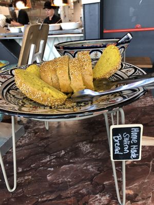 Fresh bread at Sandro in Helsinki