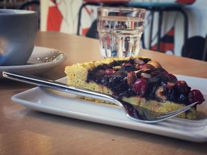 Vegan breakfast! at Ciclo Caffè Le Ruote in Bologna