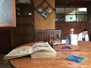 inside  at Crepes Pancake Hut in Dharamshala