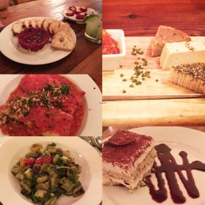 Omg Authentic Vegan Italian!  at Portobello Vegan Trattoria in Portland