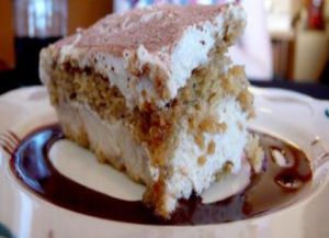 Tiramisu at Portobello Vegan Trattoria in Portland