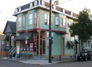 outside view at Portobello Vegan Trattoria in Portland