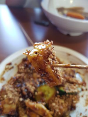 Pineapple!!!! at Ngoh Herbal Soup 娥妈养生药材素汤 in Central Singapore