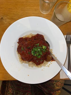 Couldn’t recommend more! Delicious homemade food, burgers were delicious, I had the lentil meatballs and was highly impressed. The atmosphere was fabulous and staff were amazing. at Hativonit J17 in Tel Aviv