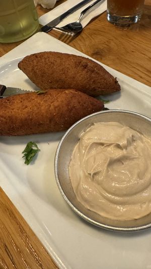 Kibbeh  at Hativonit J17 in Tel Aviv