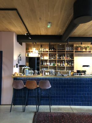 The bar area at Ülo in Tallinn