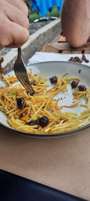 Bras-Gemüse at Vila Bela in Porto Da Cruz