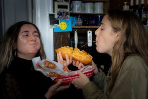 10" of joy😄 at Mighty Wieners  in Bournemouth