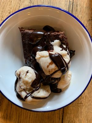 Brownie at Mighty Wieners  in Bournemouth