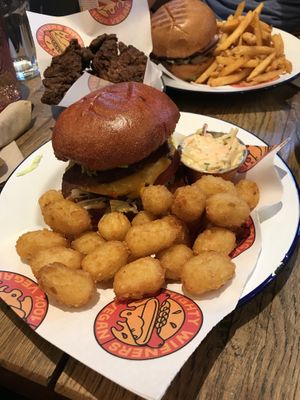 Cali burger at Mighty Wieners  in Bournemouth