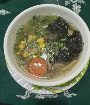Bread soup   at Thien Tam - Passionate Heart Vegetarian in Da Nang