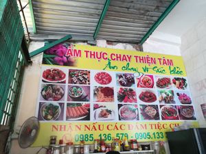 Menu at Thien Tam - Passionate Heart Vegetarian in Da Nang